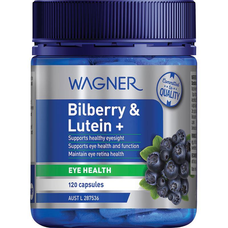 Wagner Bilberry & Lutein + - 120 Capsules