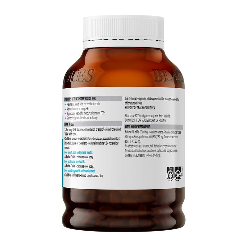Blackmores Fish Oil 1000mg - 400 Capsules