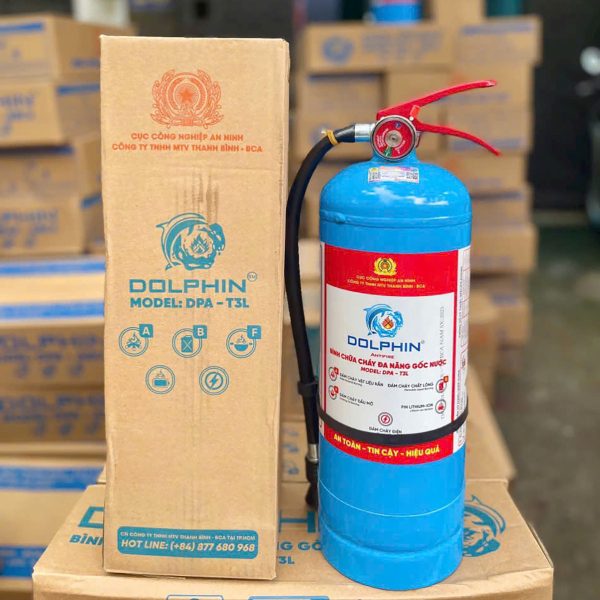 Bình chữa cháy Dolphin 3.5 lít gốc nước DPA-T3PL