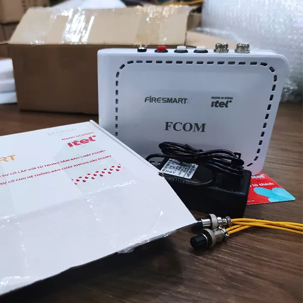 Thiết bị truyền tin báo sự cố FireSmart Fcom2 (Không dây)