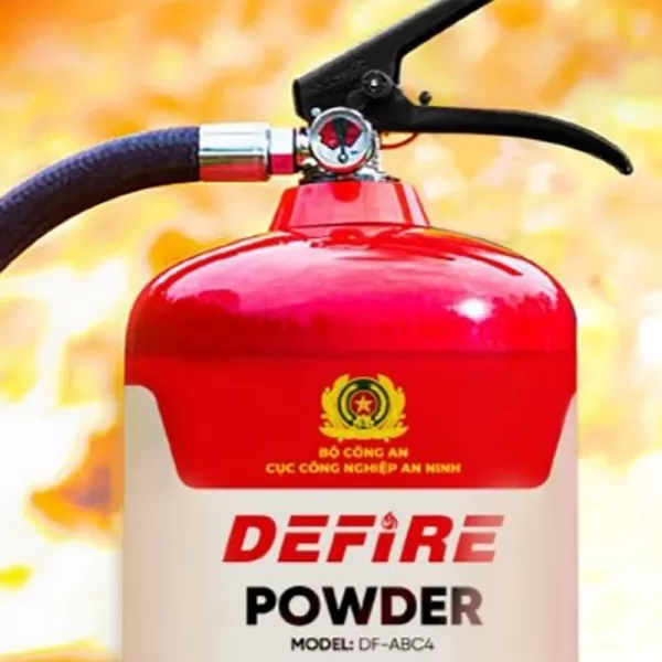  Bình chữa cháy bột ABC 4kg DeFire DF-ABC4 (Bộ Công An)