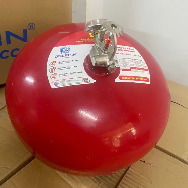 Quả cầu chữa cháy Dolphin bột ABC 6kg DPA-ABCC6