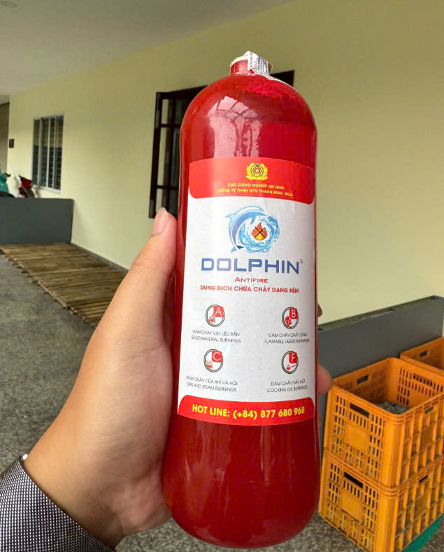 Bình Chữa Cháy Dạng Ném Dolphin DPA-N01