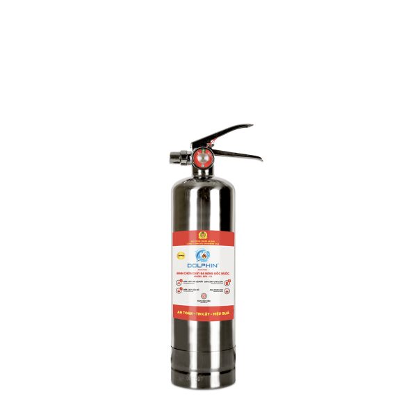 Bình chữa cháy inox Dolphin gốc nước 1 lít DPA-I1L