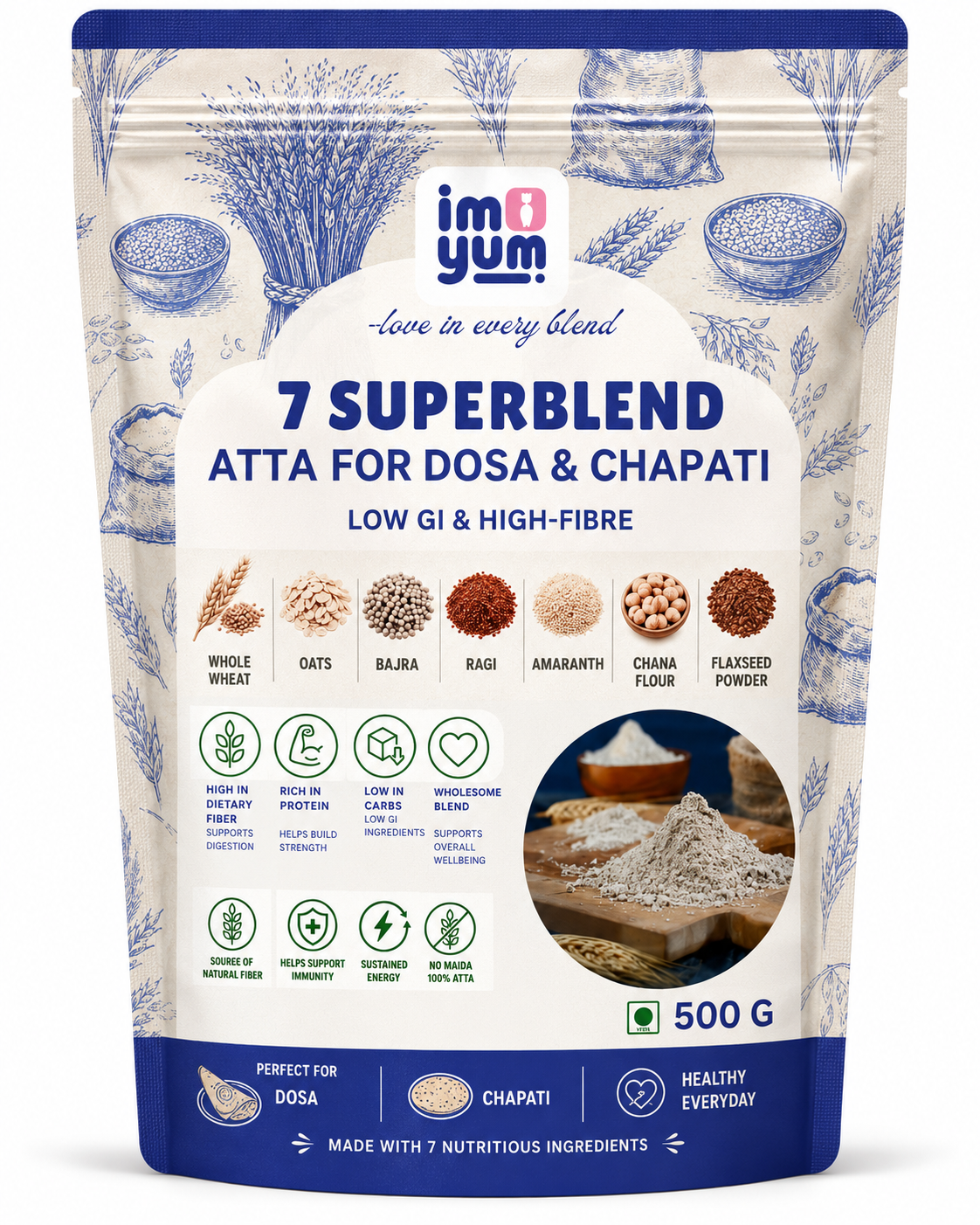 7 Grains Atta
