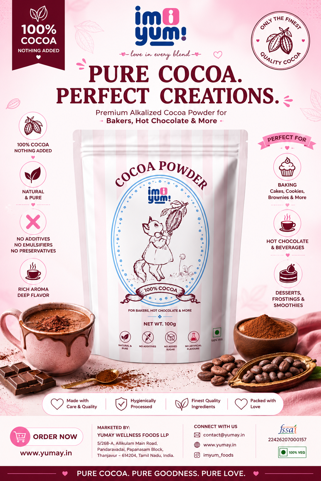 100% Cocoa Powder