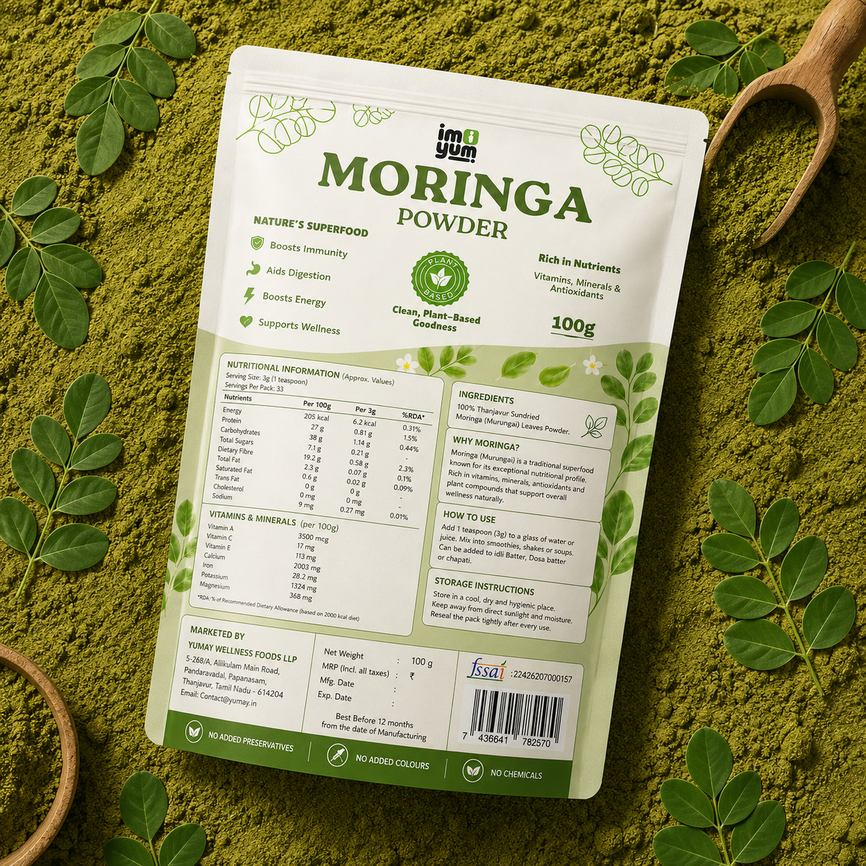 Moringa Powder/ Murungai Podi 