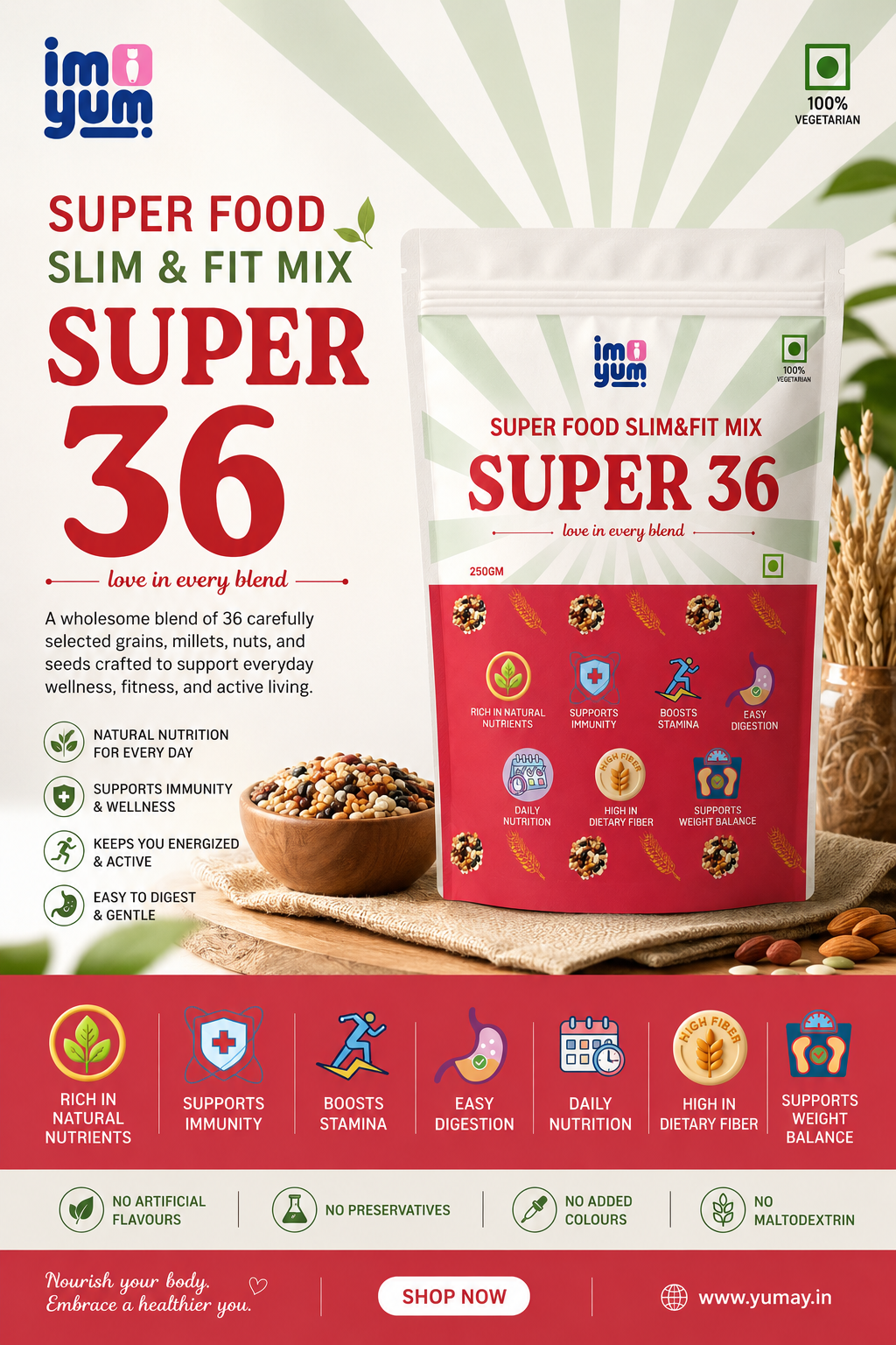 Super 36 Super Food Slim & Fit Mix