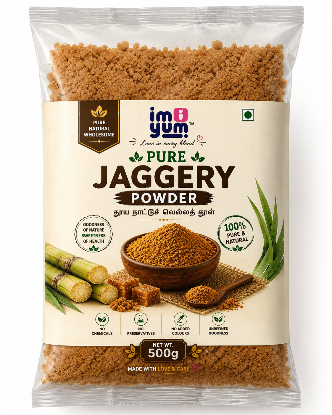 Pure Jaggery Powder