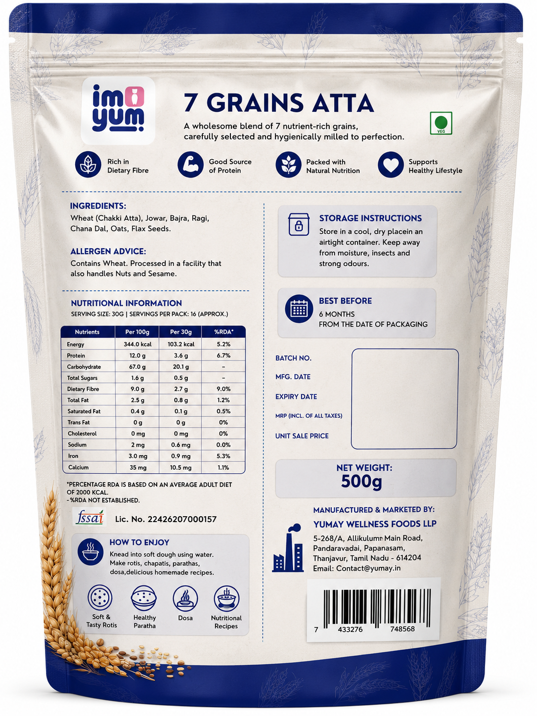 7 Grains Atta