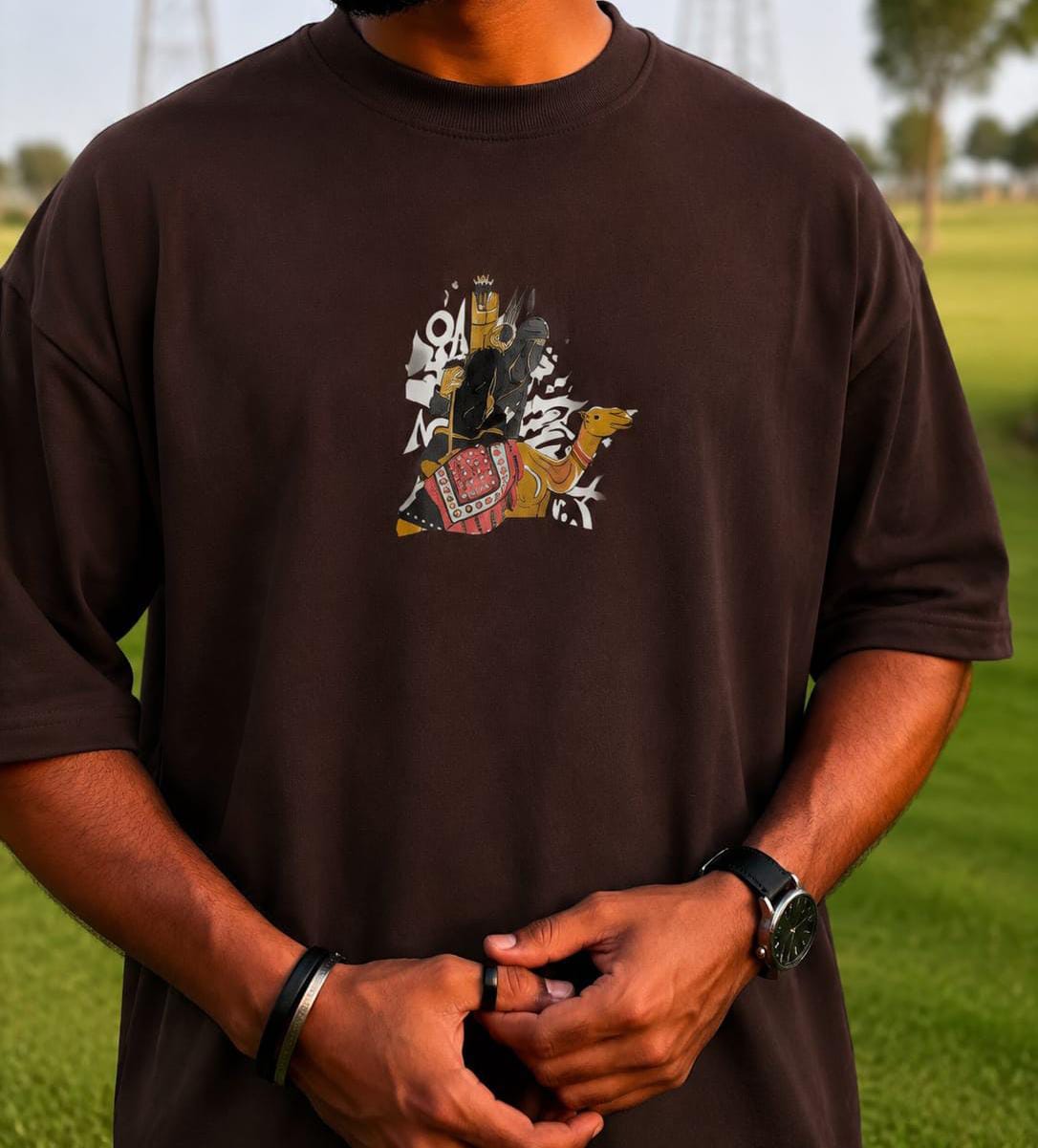 Camel Rider Graphic T-Shirt