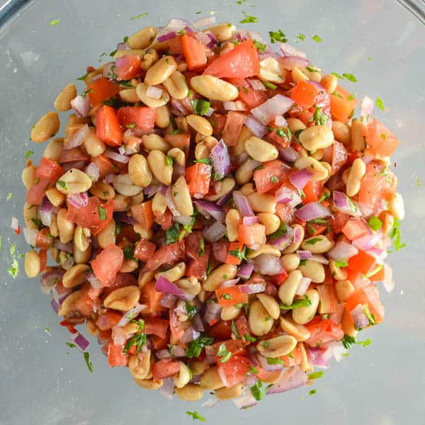 Peanut Chaat Salad