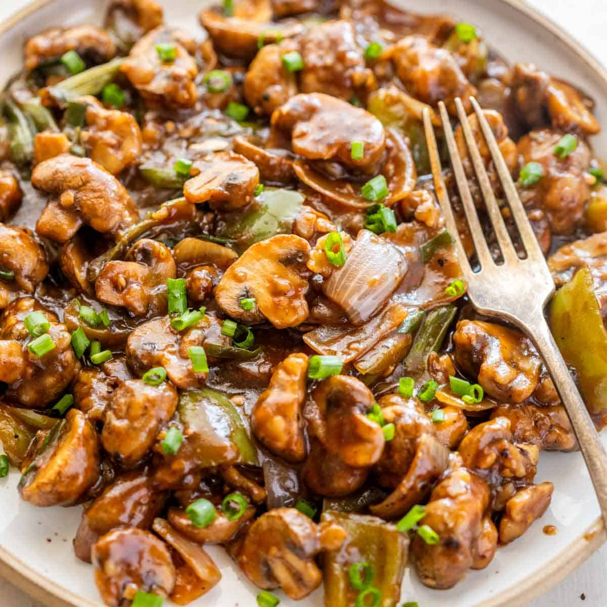Mushroom Chilli 