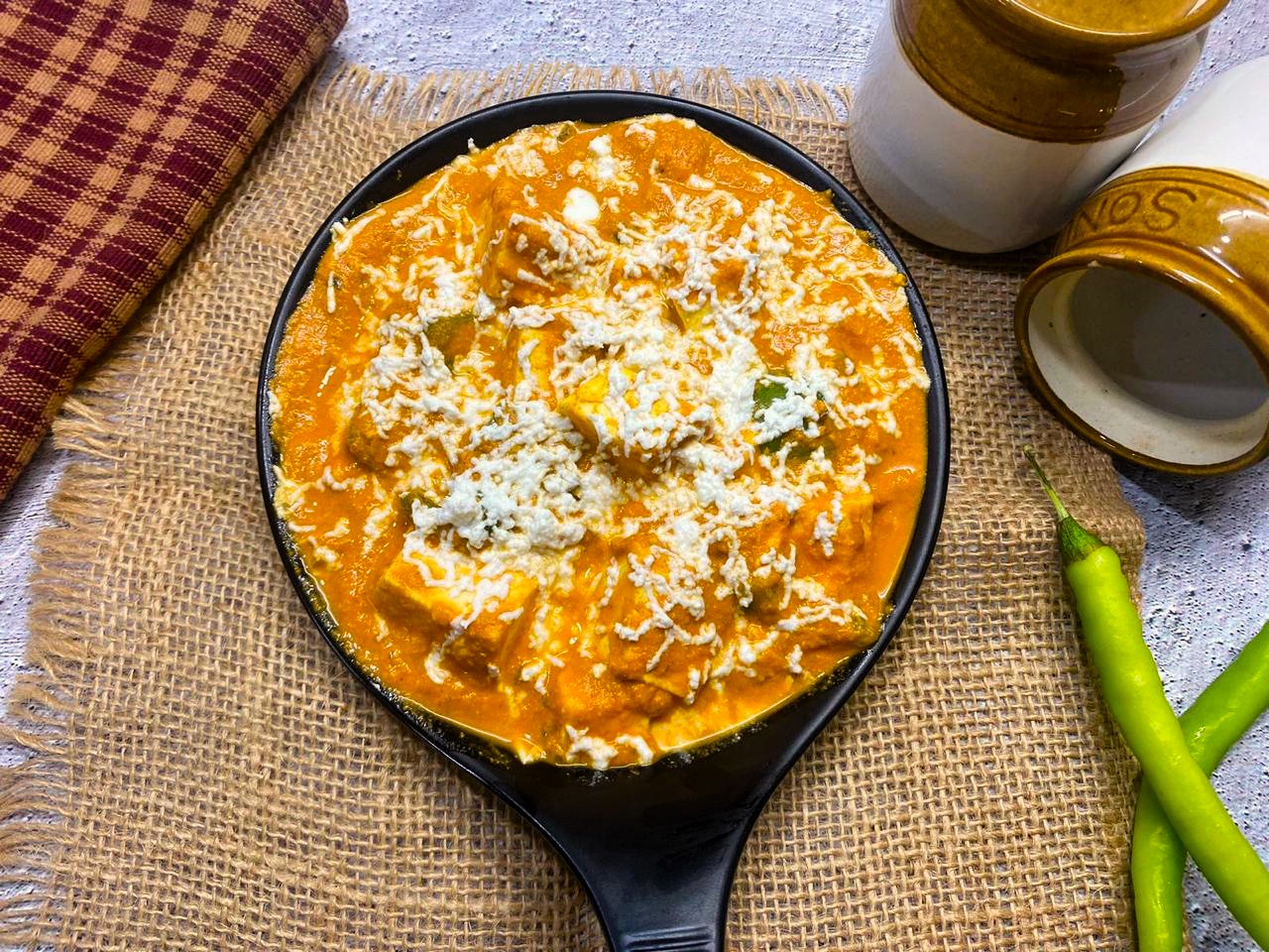 paneer handi