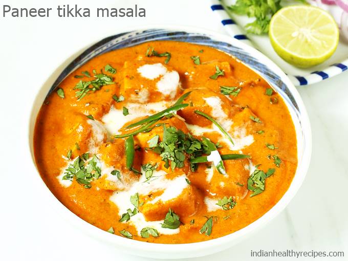 Paneer Tikka masala (tandoor)