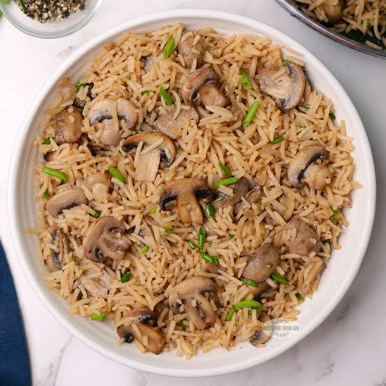 Mushroom Fried Rice