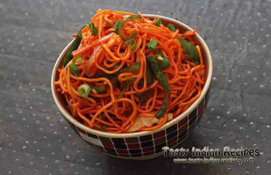 Vegetable schezwan Noodles