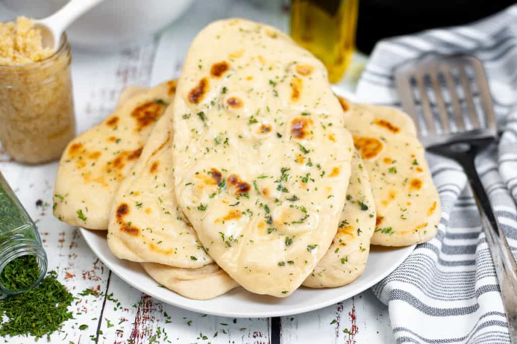 Garlic Naan Bread