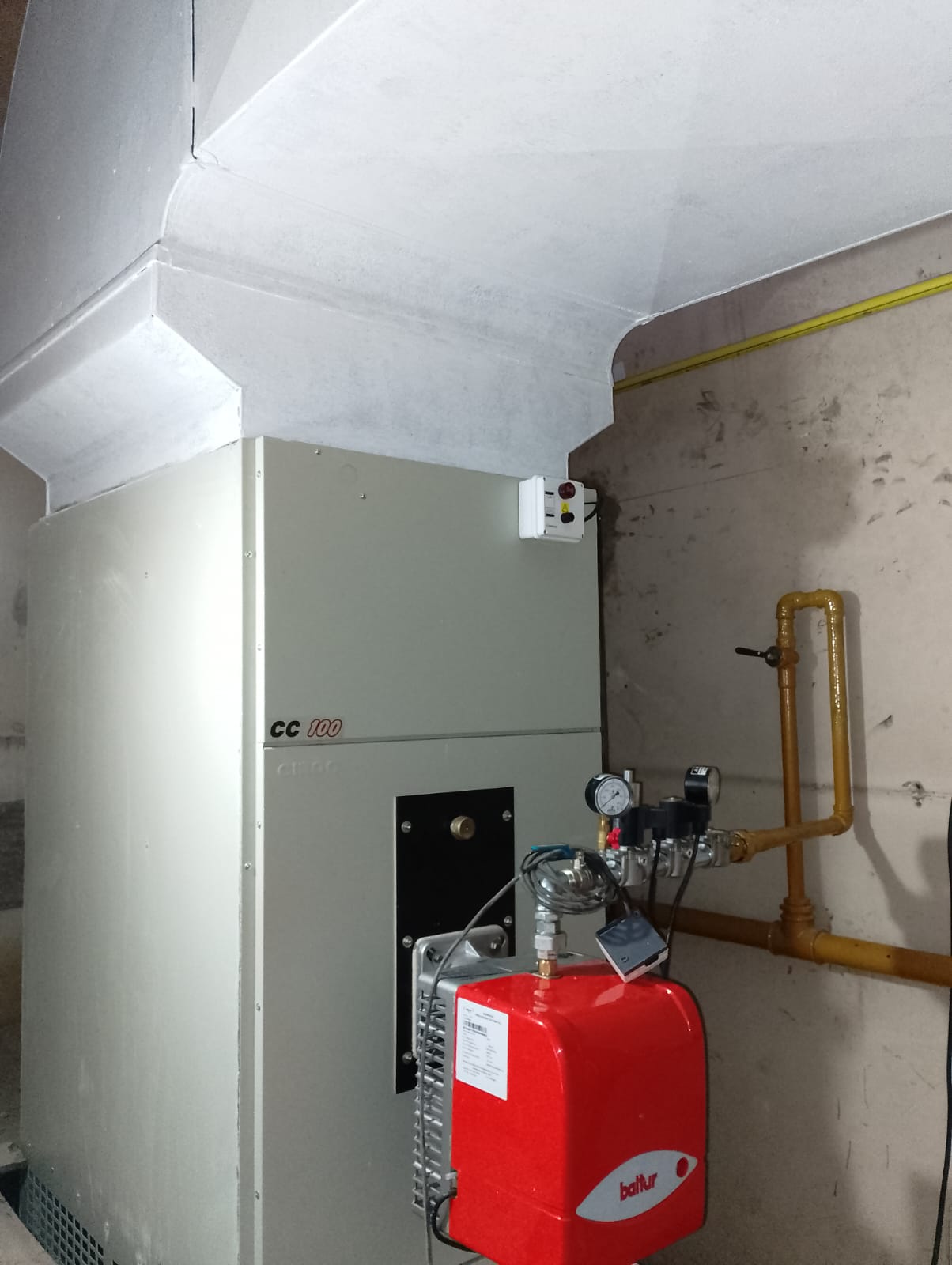 Caldera Industrial CC160