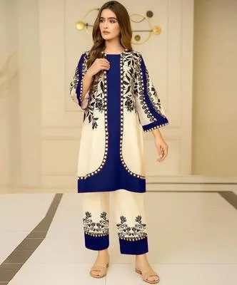 Stitched lawn suits for women in pakistan