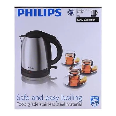 Electric Kettle 2L Stainless Steel Black – Fast Boil Electric Tea Kettle in Pakistan | Lureena