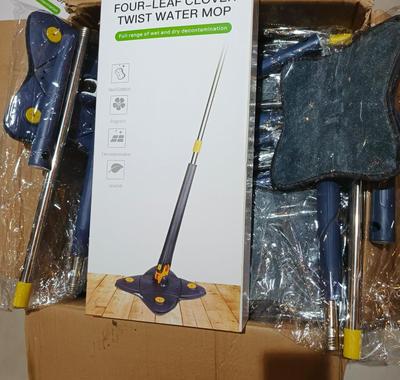 Automatic Kitchen Mop Blue Yellow 