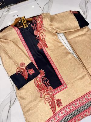 2 Pcs Women's Stitched Digital Printed Co-Ord Set – Premium Ladies Matching Outfit in Pakistan | Lureena