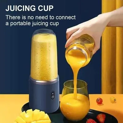 Portable Rechargeable Juicer Blender – USB Electric Smoothie Maker for Home & Office in Pakistan | Lureena