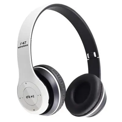 P47 Wireless Headphones Black