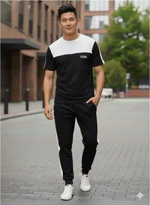 Printed Dri Fit Tracksuit for Men