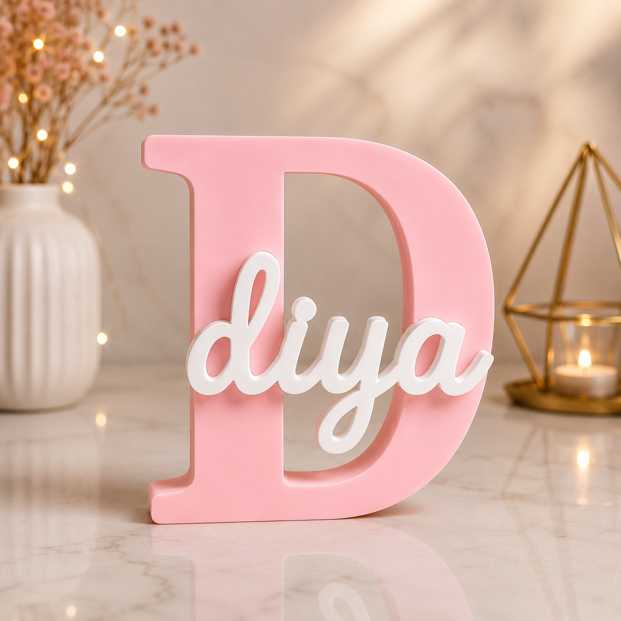 Personalized Name Letter Stand