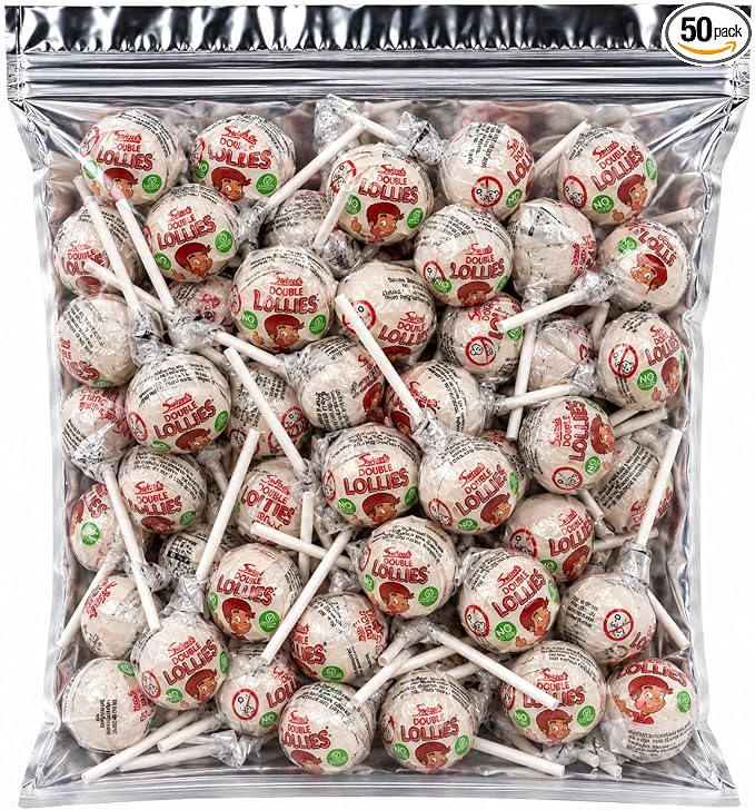 Sour Apple Lollipops 50-Pack