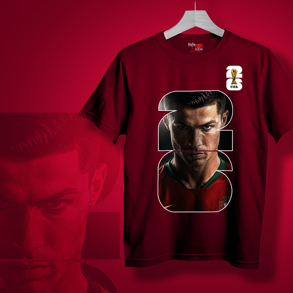 Football Icon Graphic T-Shirt