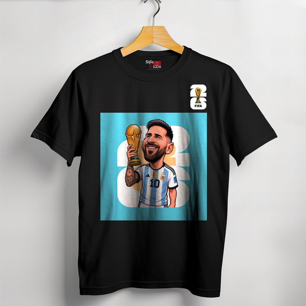 Football Champion Caricature T-Shirt