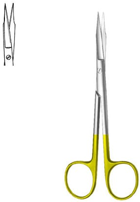 Iris Scissors Curved