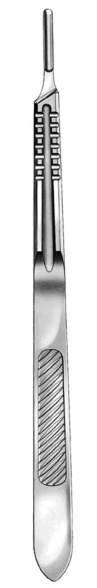 Stainless Steel Scalpel Handle