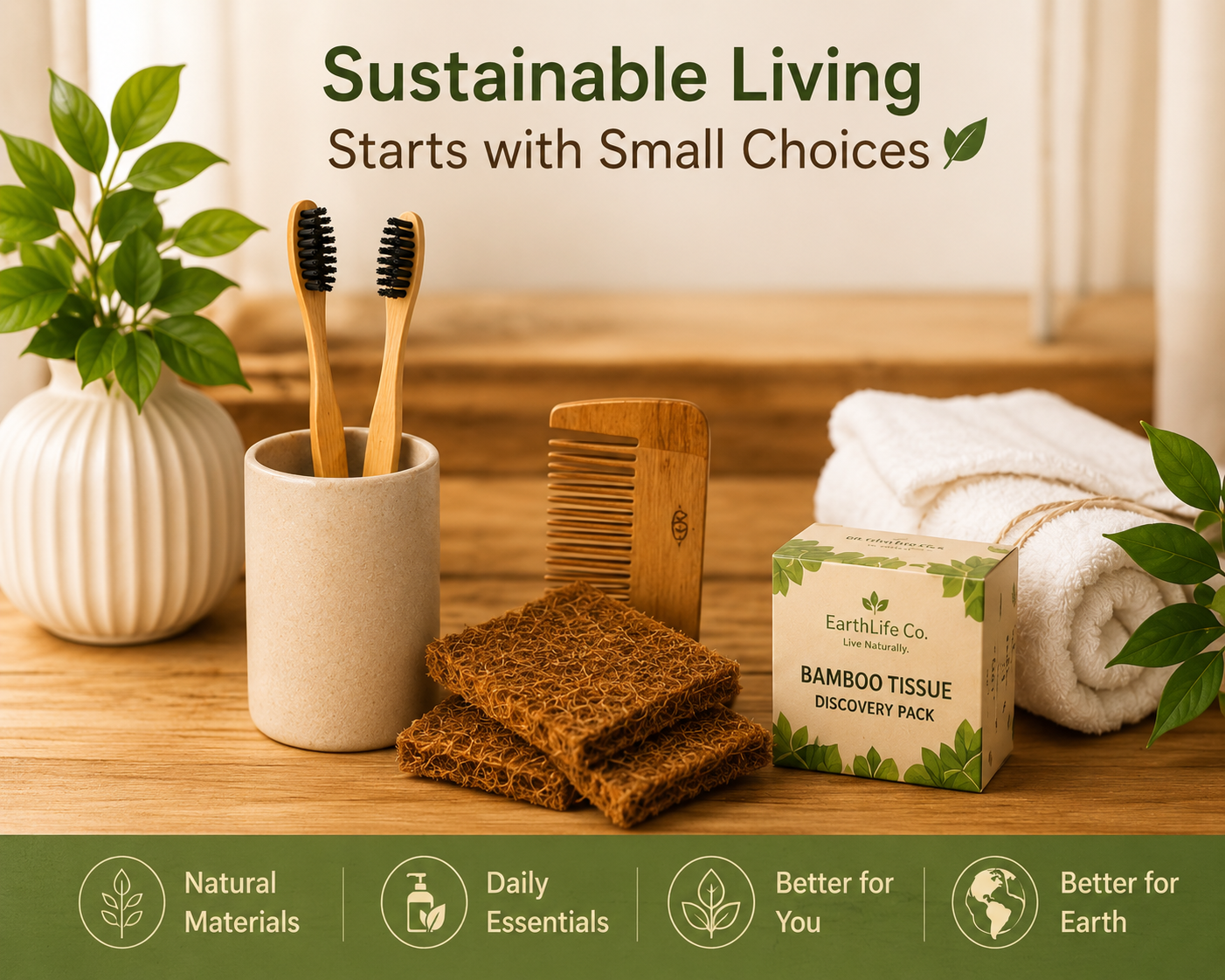 Eco-Friendly Home Essentials Kit