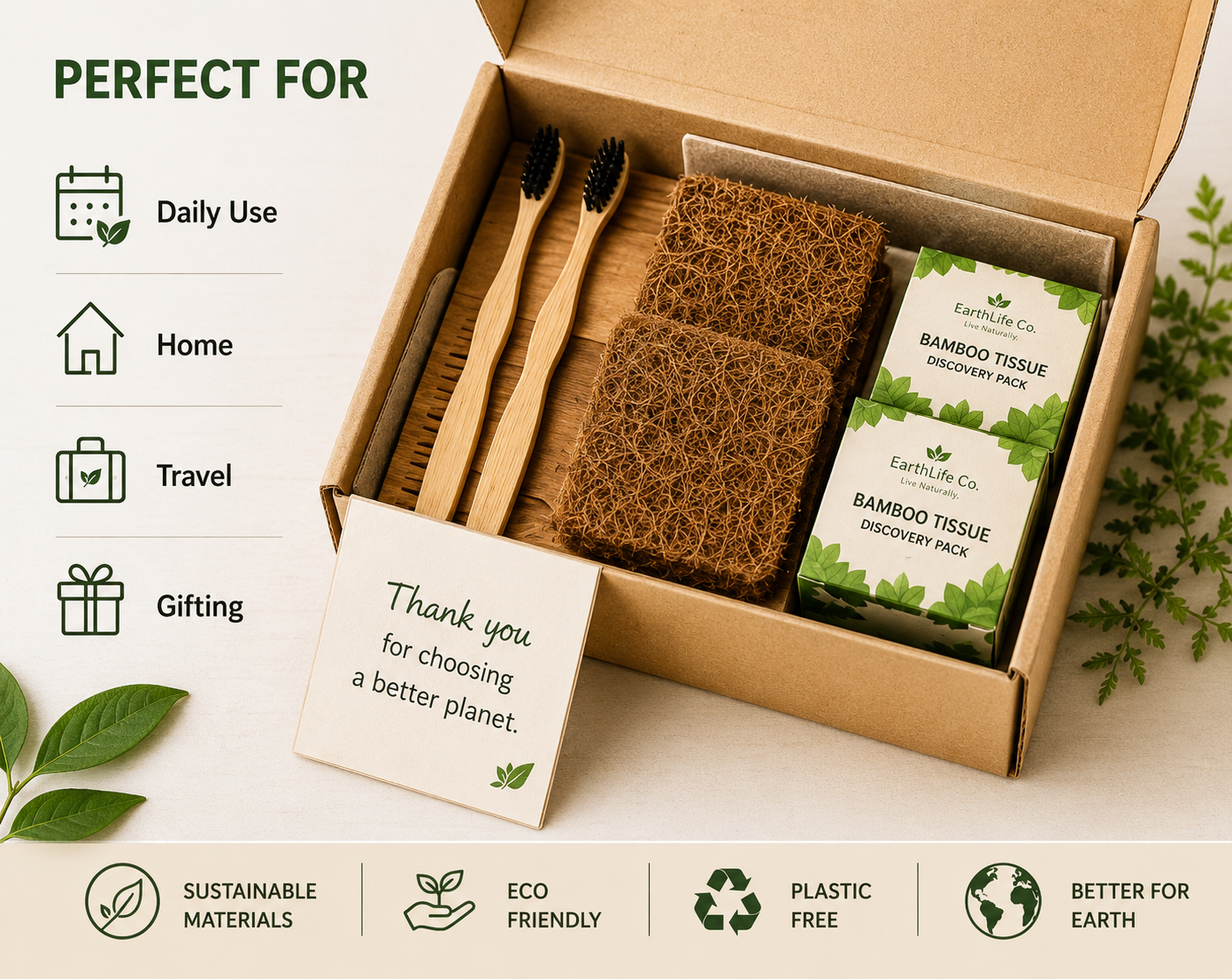 Eco-Friendly Home Essentials Kit
