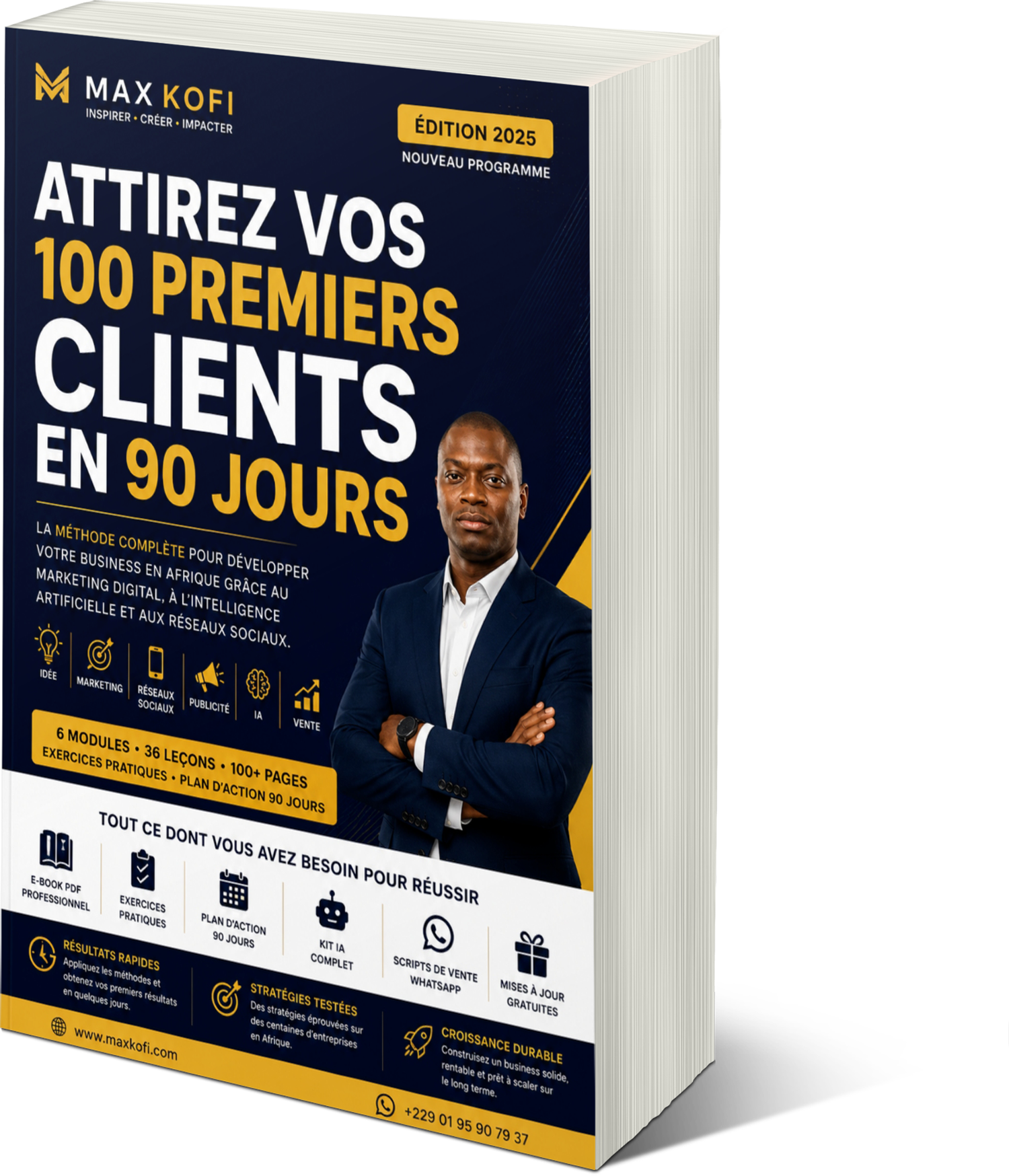 Le programme complet pour faire croître votre business, de l'idée au profit.