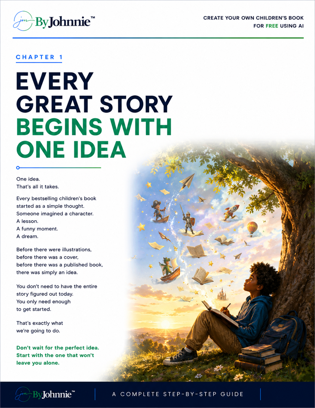 Create Your Own Children's Book for Free Using AI