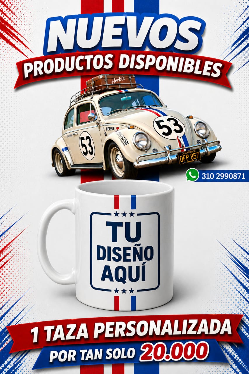 Taza Blanca Personalizada