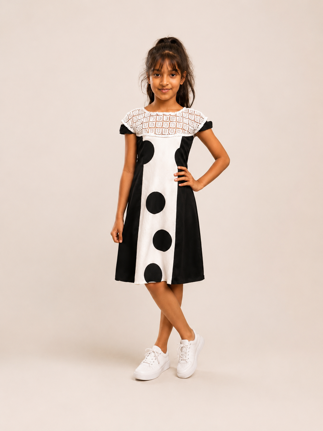 Noir Dots Dress