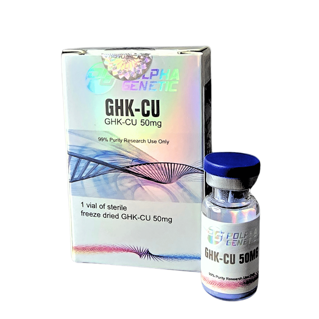 Péptido GHK-Cu (Tripéptido de cobre) 50 MG Liofilizado Polpha Genetic