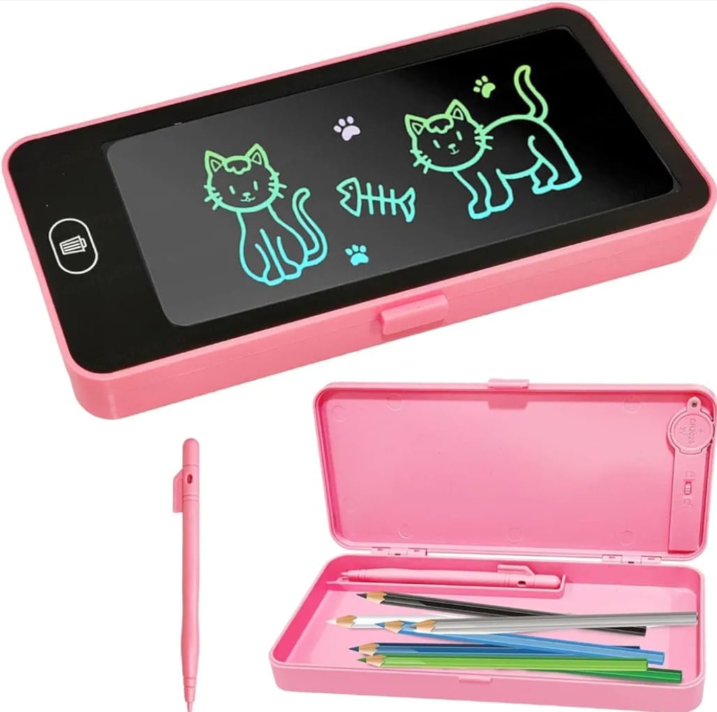 LCD Writing Tablet Pencil Box