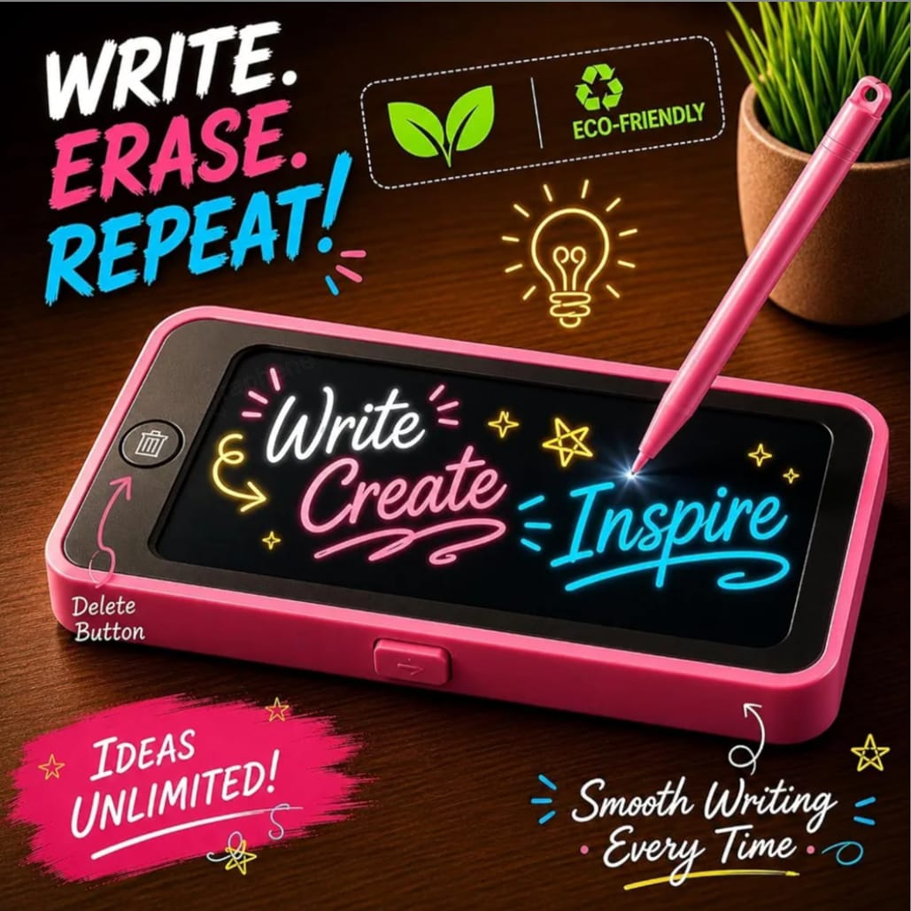 LCD Writing Tablet Pencil Box