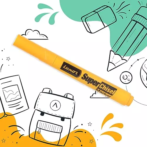 Luxor Super Chisel Marker (Pack of 10)