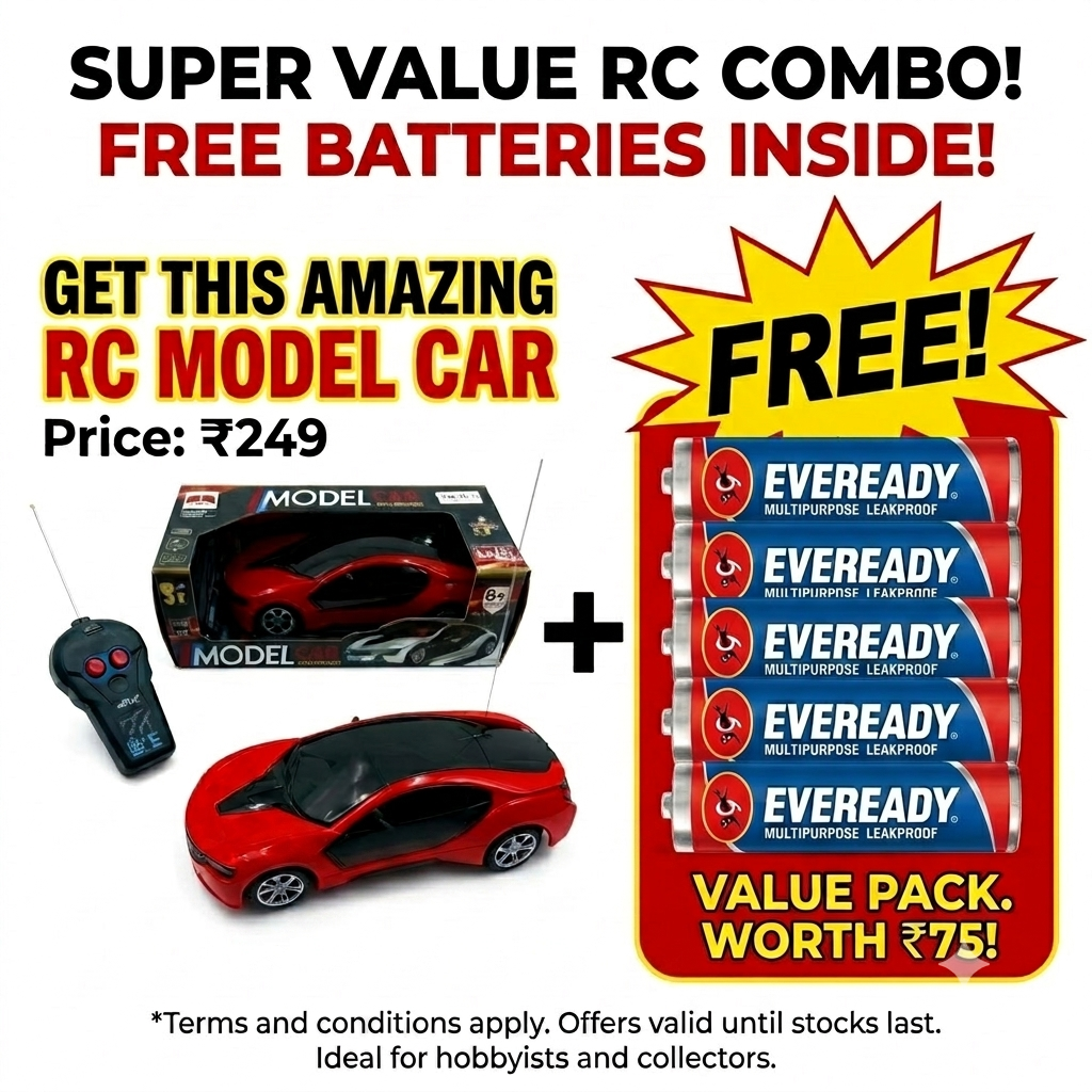 RC Model Car Combo