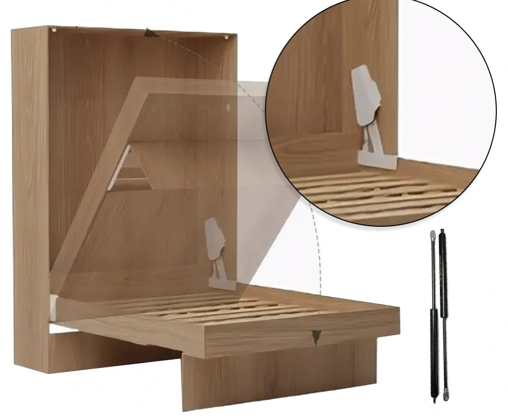KIT DE FERRAGENS CASAL, QUEEN, SOLTEIRO VERTICAL ECONOMIC PLUS