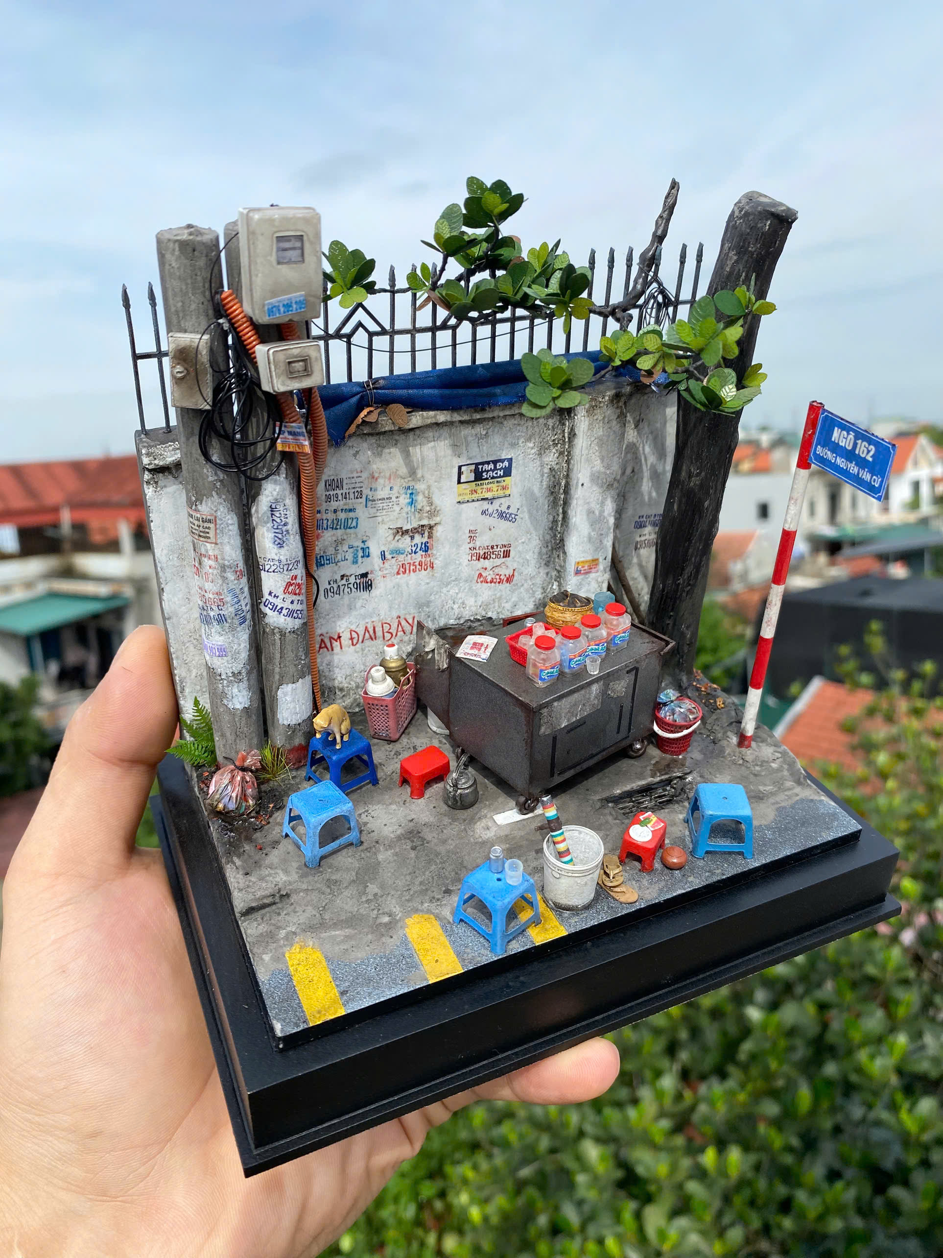 Mô hình Vỉa Hè Hà Nội _ mã VH02