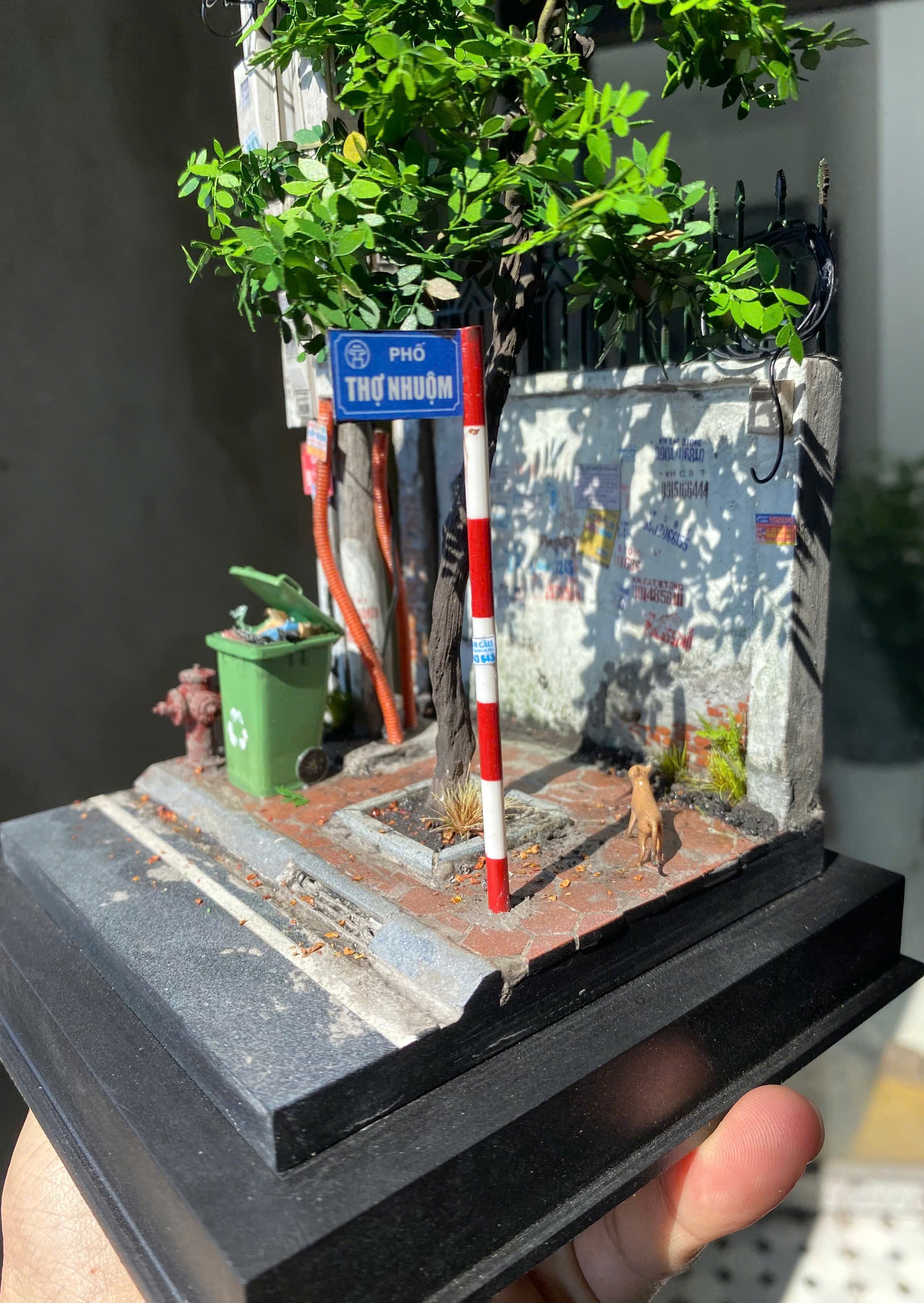 Mô hình Vỉa Hè Hà Nội_Mã VH01D